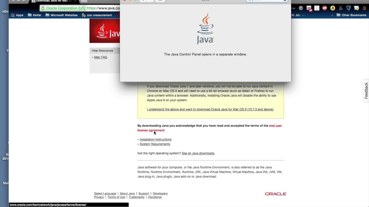 Java download for mac os x el capitan
